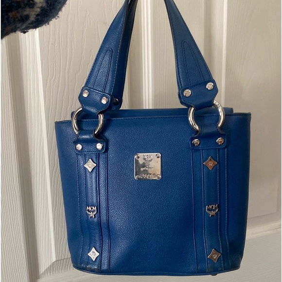 MCM Studded Mini Tote